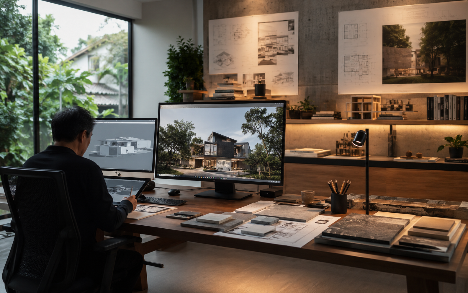 Architectural visualization by Sporadic Studio