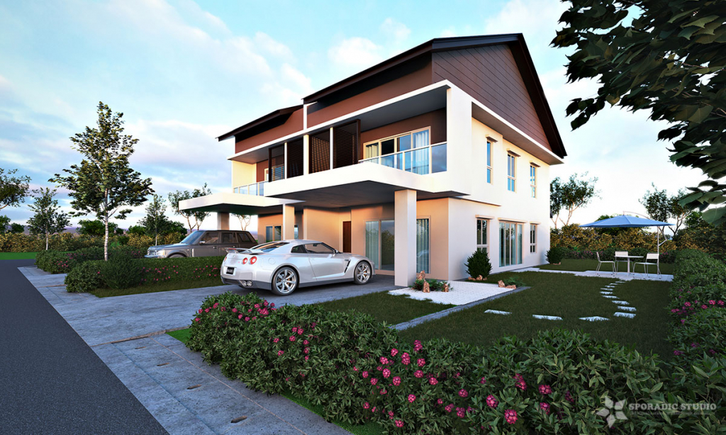 Double Storey Semi Detached House Double Storey Semi Detached House
