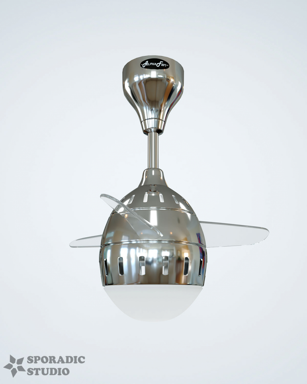 Alpha Fan Micro 3d modeling