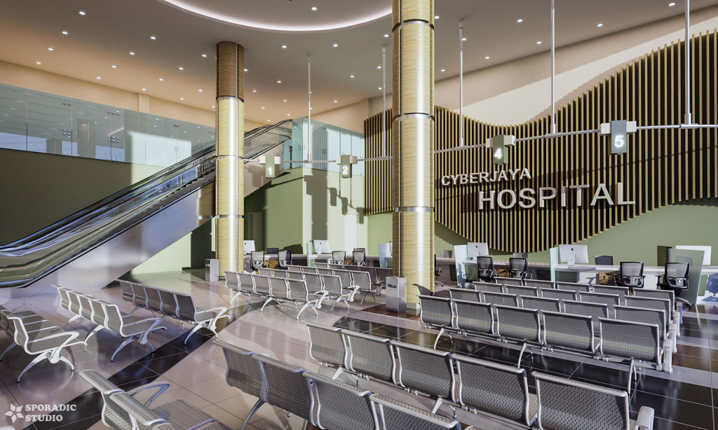 Cyberjaya Hospital Lobby Cyberjaya Hospital Lobby