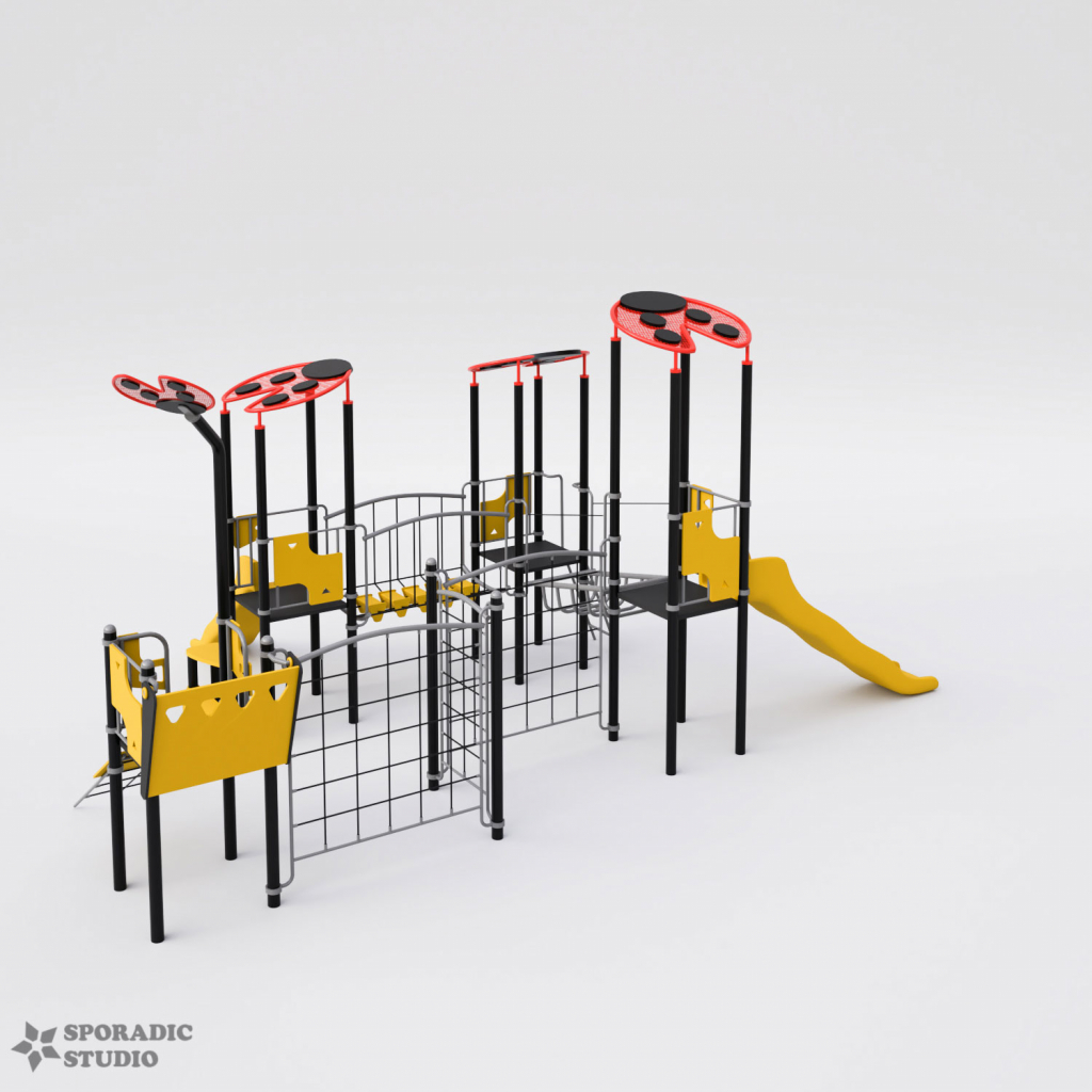 Custom Playground Ladybird Set 1 3d modeling